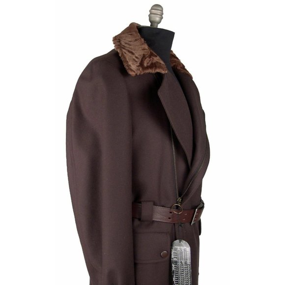 Authentic Belstaff Super Rare Wool Competition Full Length Coat Size EU L  Large - Picture 14 of 16